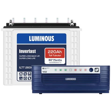 Luminous Ah Inverter Battery Combo Tall Tubular At Rs In Salem