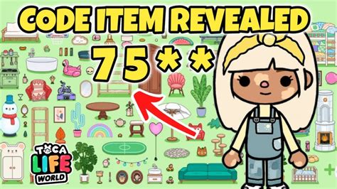 New Item Code Reveal Free All Items Toca Boca Free Code Toca Boca