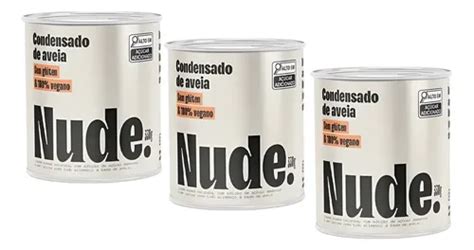 Kit Condensado De Aveia Vegano Sem Gl Ten G Cada Nude Mercadolivre