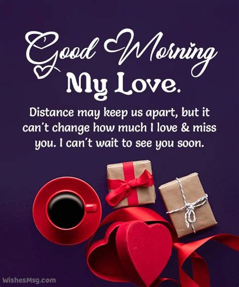 Good Morning Messages For Her In Long Distance Wishesmsg Good