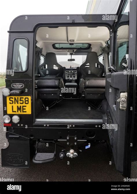 Land Rover Defender Svx Hardtop Th Anniversary Edition Stock Photo