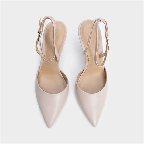 レザー アンクルストラップパンプス Nude CHARLES KEITH チャールズアンドキース 公式通販