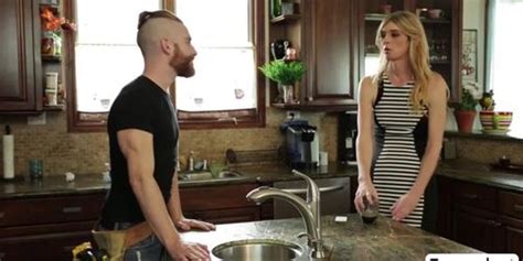 Hot TS Mandy Mitchell Fucks Sebastian Keys Round Ass In Missionary Tnaflix
