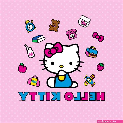 Hello Kitty Wallpaper 4K Pink background | Wallpapers.Pics