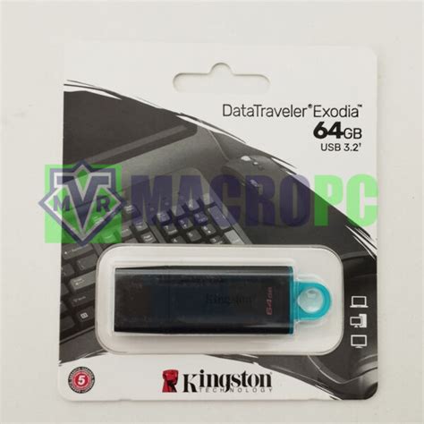 Pendrive 64Gb Kingston Exodia | MACROPC