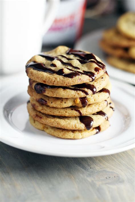 Salted Caramel Cookies Coffee Chocolate Drizzle Buy This Cook That