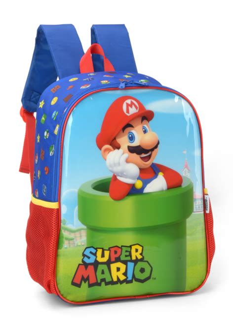 MOCHILA COSTAS SUPER MARIO LUXCEL LUXCEL