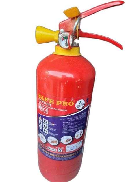 Safe Pro Aluminium Kg Abc Stored Pressure Fire Extinguisher For