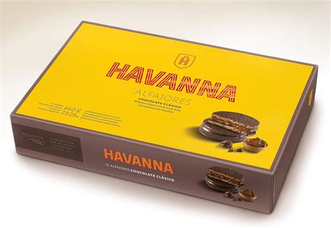 Havanna Alfajores De Chocolate Galletas Cubiertas Rellenas De Dulce