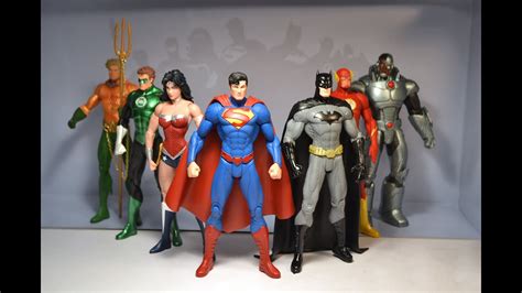 Dc Collectibles New 52 Justice League 7 Pack Figure Box Set Unboxing