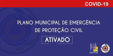 Plano Municipal De Emergência De Proteção Civil Ativado Município De Penalva Do Castelo