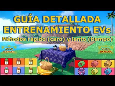 GUÍA CRIANZA POKÉMON EVs Puntos de Esfuerzo Cómo hacer nuestro