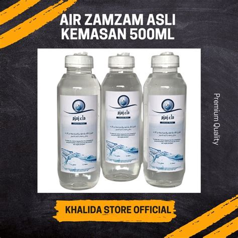 Jual Air Zam Zam Ml Asli Mekkah Oleh Oleh Haji Bandung Cimahi Di