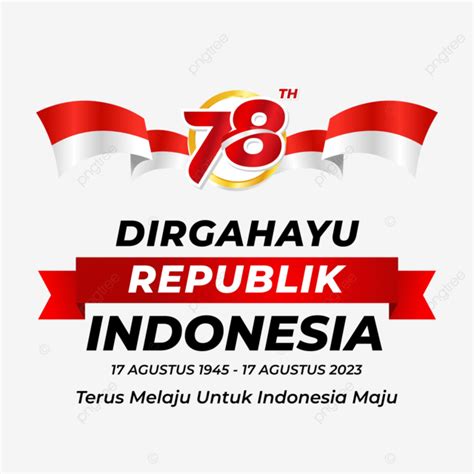 Gambar Selamat Hari Kemerdekaan Indonesia 17 Ogos 2023 Dan Pondok Ri 78 Vektor Pondok Ri 78