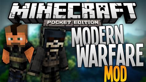 Modern Warfare Mod Adds Weapons To Mcpe Minecraft Pocket