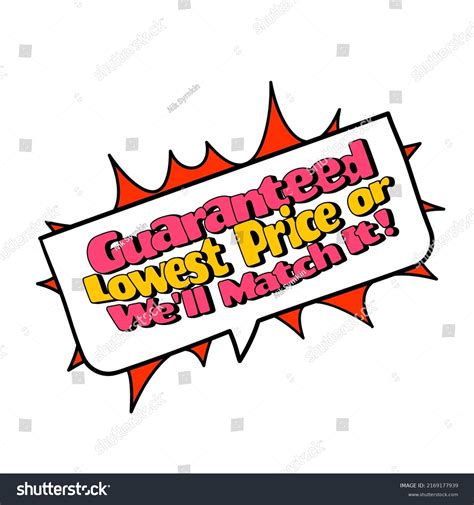 2,162 Lowest Price Guarantee Images, Stock Photos & Vectors | Shutterstock