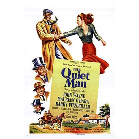 Pop Culture Graphics MOV203160 The Quiet Man Movie Poster, 11 x 17 - Walmart.com - Walmart.com