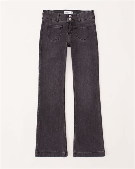 Girls Bootcut Jeans Abercrombie Kids