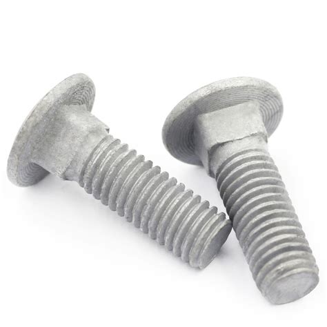 Hot Dip Galvanized Carriage Bolts Din603 Bolts Nuts Screws Fasteners Manufacturer Panda Fastener