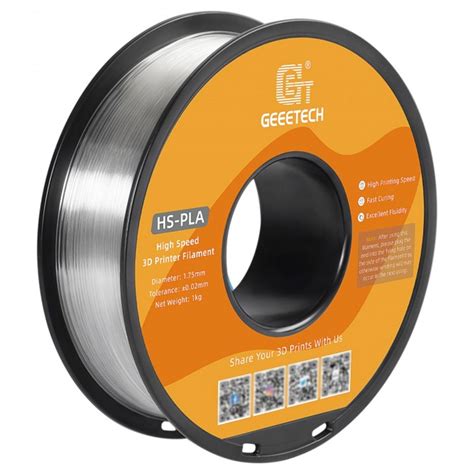 Geeetech Hs Pla Filament Transparent