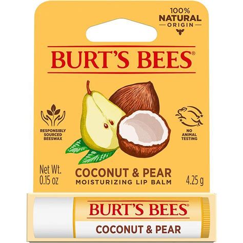 Buy Burts Bees Lip Balm Coconut Pear G Online At Chemist Warehouse