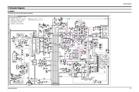 Электрическая схема телевизора samsung