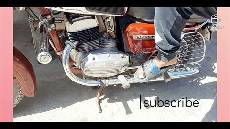 Old Luxury Bike Java Yezdi D250 Classic For New Update Please Subscribe