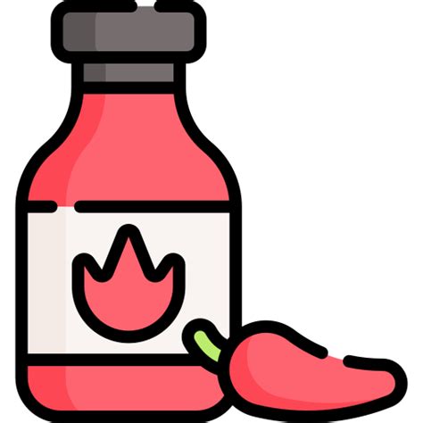 Sauce Special Lineal Color Icon