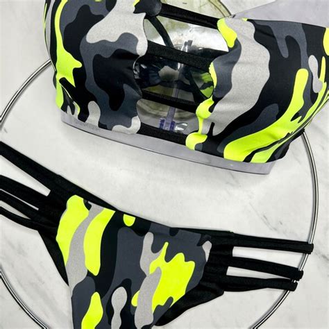 Camouflage Bikini Etsy