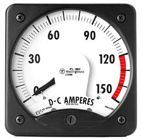 Dc Voltage And Current Analog Switchboard Meters Electronic Coils And Transformers Weschler