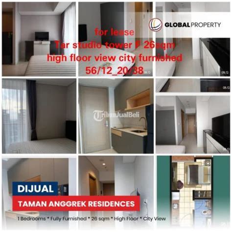 Turun Harga Dijual Apartemen Taman Anggrek Residences Tipe Studio M