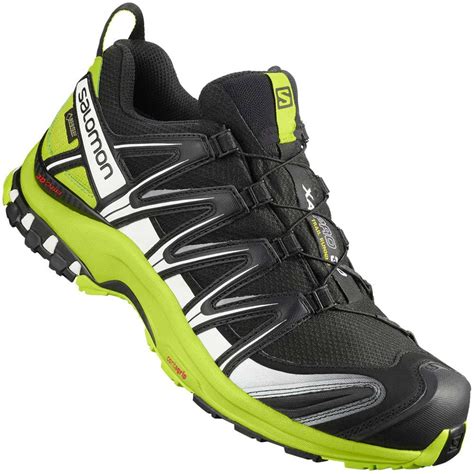 Salomon XA Pro 3D GTX Herren Laufschuhe Black Lime Green Fun Sport Vision