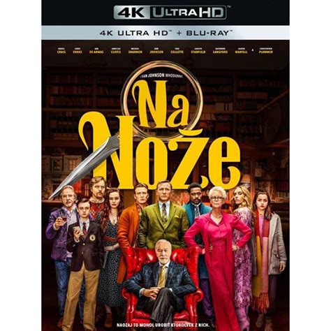 NA NOŽE 2019 Knives Out 4K Ultra HD UHD Blu ray Blu ray