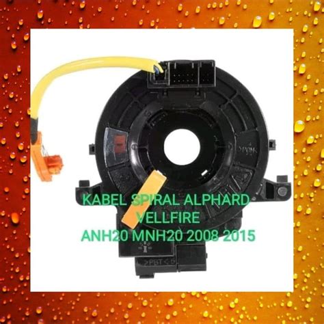 Jual Kabel Spiral Clock Spring Clockspring Fleksibel Alphard Vellfire