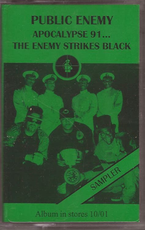 Public Enemy - Apocalypse 91... The Enemy Strikes Black (1991, Cassette ...