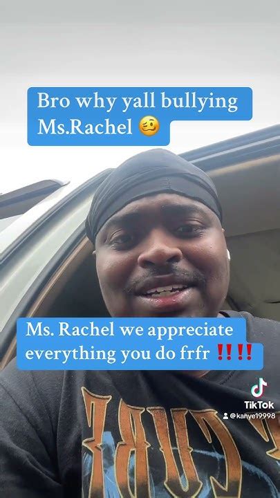 We Appreciate You Ms Rachel ‼️ Fypシ Kanye19998 Msrachel Stopbulling Youtube