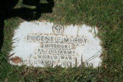 Pvt Eugene Carlyle McCoy 1890 1970 Mémorial Find a Grave