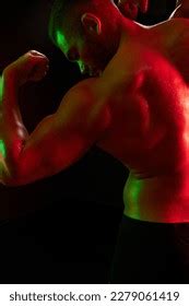 Man Professional Athletes Naked Torso Athletic Stock Photo Shutterstock