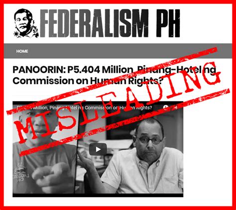 VERA FILES FACT CHECK Pro Duterte Vlogger Makes MISLEADING Claim About