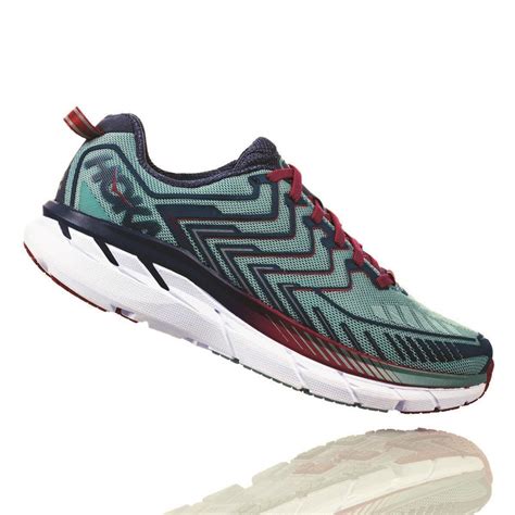 Tênis Hoka One One Clifton Feminino Verde E Roxo Netshoes