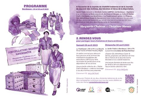 Journ E De Visibilit Lesbienne Programme En Partenariat Avec Queer