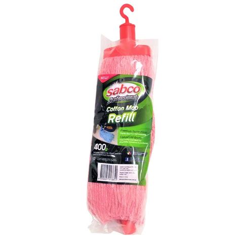 Sabco Power Cotton Mop 400g Red Ncs Cleaning Supply Shop