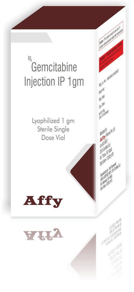 Gm Gemcitabine Injection Ip At Rs Vial Gemcitabine Injection In