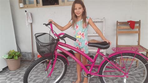 Empres Rio Doa Bicicleta E Realiza Sonho De Menina De Tijucas Jornal