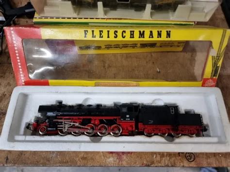 FLEISCHMANN HO GAUGE 4175 DB Class BR 50 058 2 10 0 Locomotive Boxed