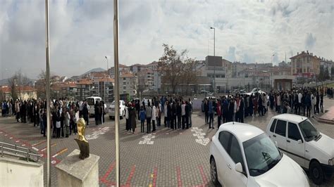 Deprem Tahliye Tatbikatı Hüseyin Gazi Anadolu İmam Hatip Lisesi