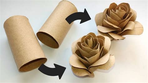 Diy Gorgeous Roses Toilet Paper Rolls Craft Create Something Beautiful For Your Home