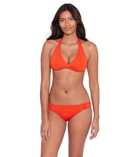 Women S Lauren Ralph Lauren Beach Club Solids Twist Halter Bikini Top