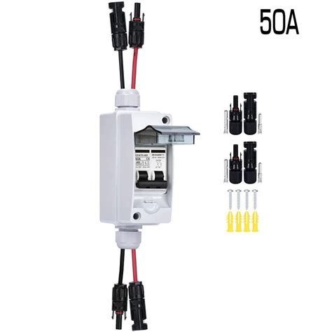 RANMEI PV Isolator Switch DC12 400v IP65 Disconnect Circuit Breaker For