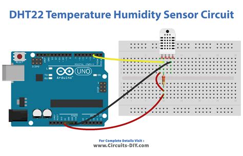 DHT11 DHT22 Temperature Humidity Sensor Arduino Tutorial